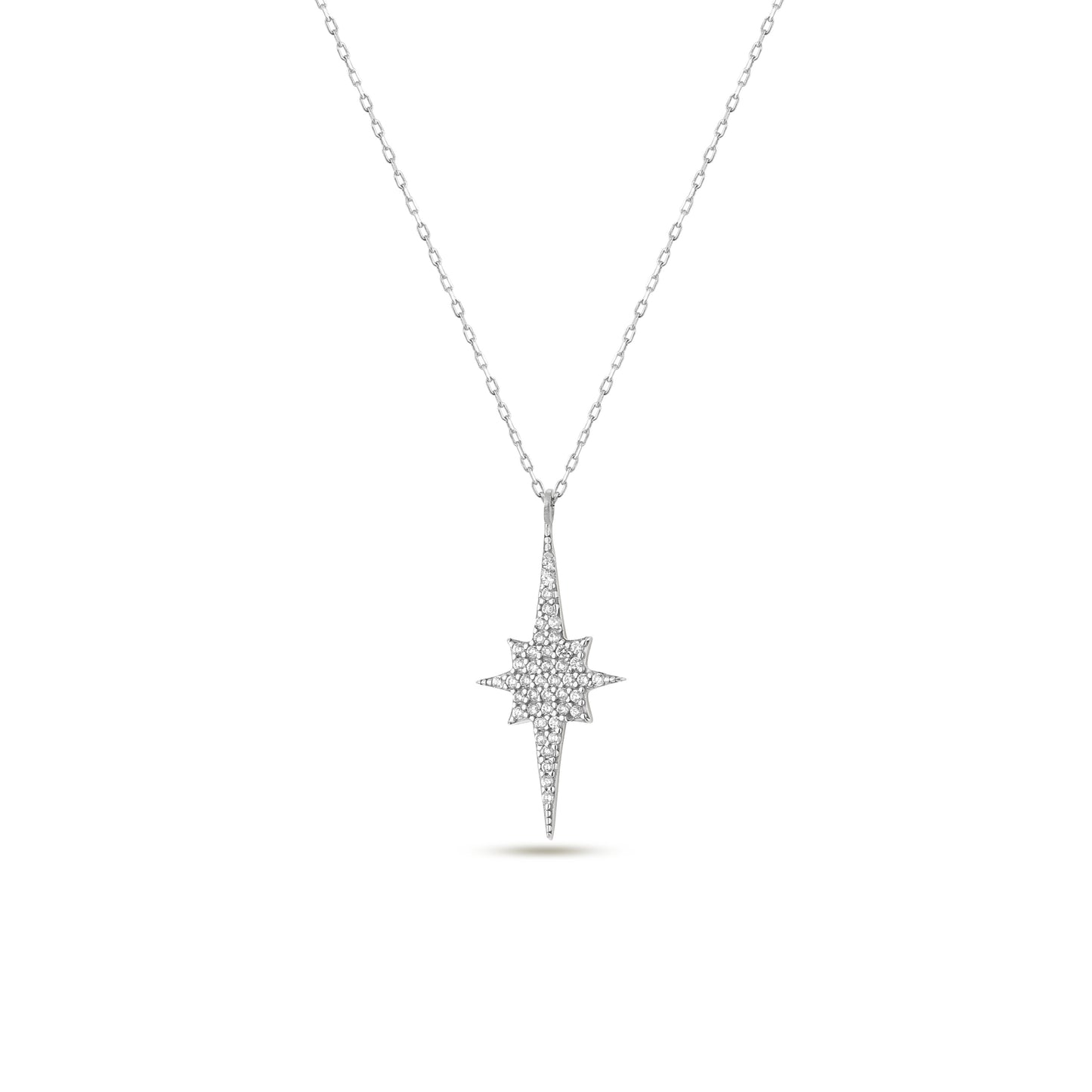 Sirius Star Necklace 925 Sterling Silver Jewelry