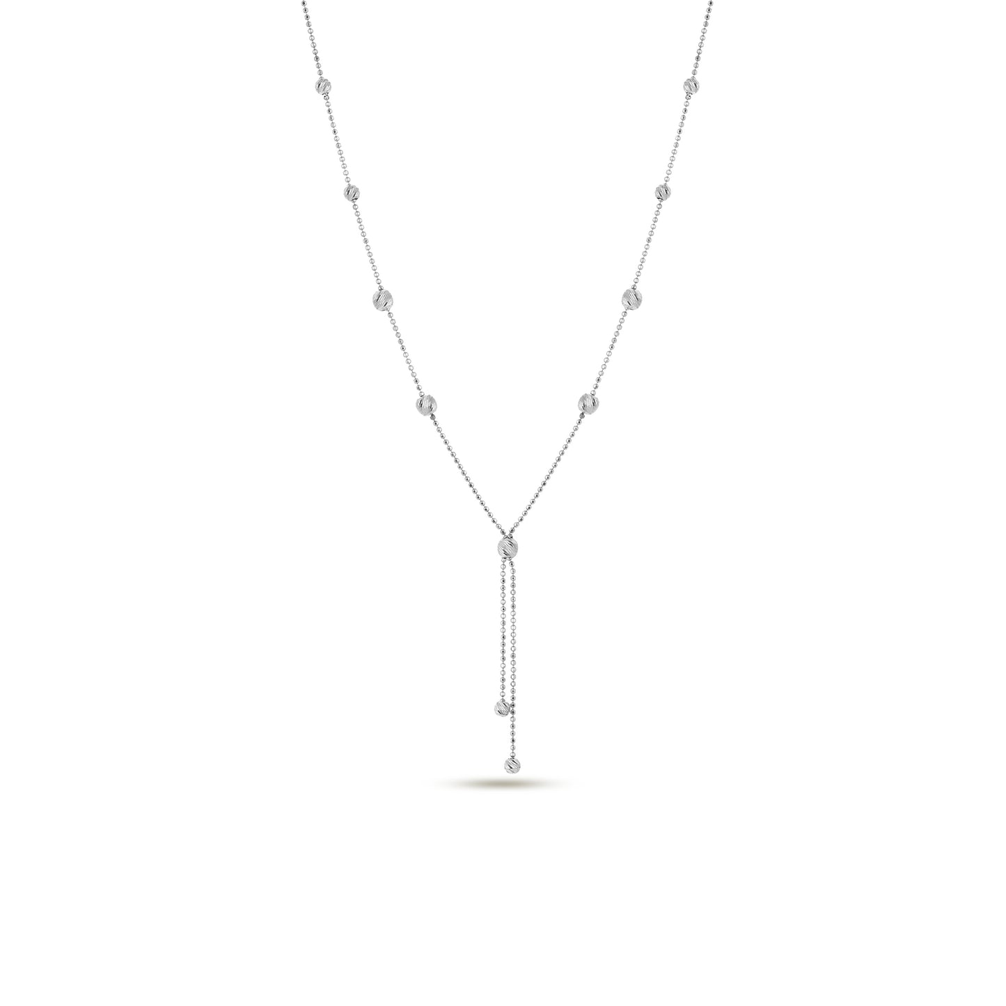 Lariat Drop Necklace 925 Sterling Silver Jewelry