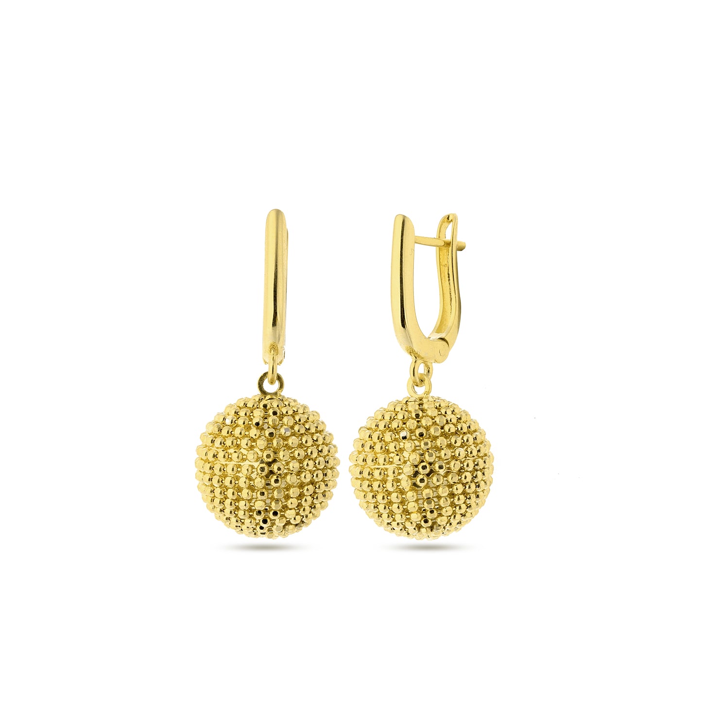 Dangle Ball Drop Earrings Gold filled 14k Gold Plated 925 Sterling Silver Jewelry